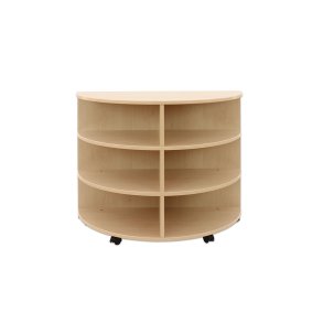 Halvcirkelformet SMART reol