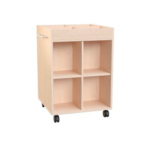 Bog- og udstillingsvogn Wood