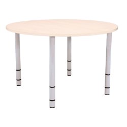 Bibshop brnebord med justerbare ben