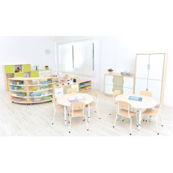 Bibshop brnebord med justerbare ben