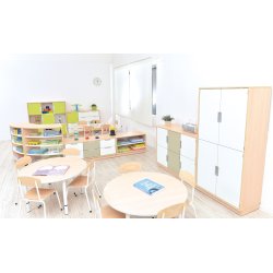 Bibshop brnebord med justerbare ben