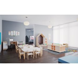 Daginstitution med legebord