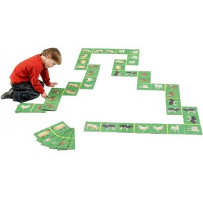 Kmpe-domino - bondegrden