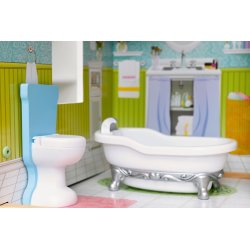 Dukkehus med elevator