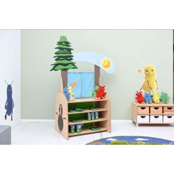 Dukketeater med lille tr