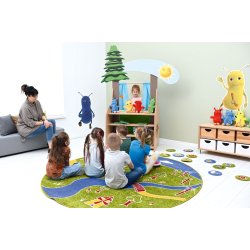 Dukketeater med lille tr