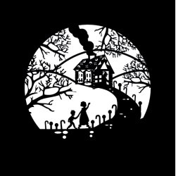 Eventyrmotiv til projektor