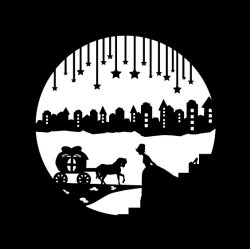 Eventyrmotiv til projektor