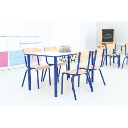 Bibshop brnebord med justerbare ben