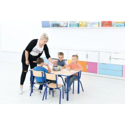 Bibshop brnebord med justerbare ben