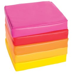 Firkantede siddepuder, st 2