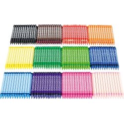 Farver til brn- 12x25 stk.