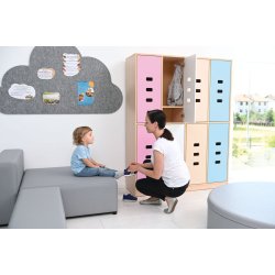 Garderobe Regnbuen, st 3