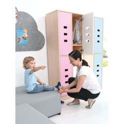 Garderobe Regnbuen, st 3