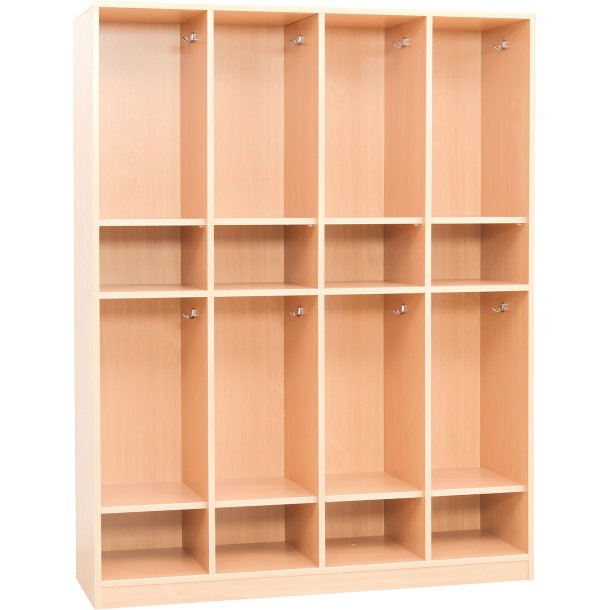 Garderobe Regnbuen, 8 fag