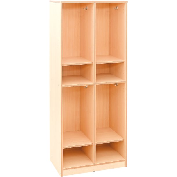 Garderobe Regnbuen, 4 fag
