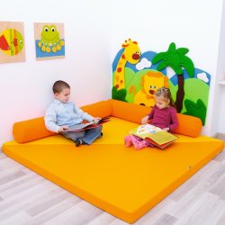 Tumlemadras - orange eller gr