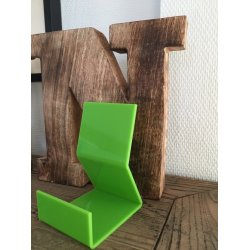 Akryl bogholder i farvet akryl