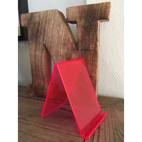 Bibshop skrhylde fluorescerende akryl