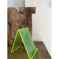 Bibshop skrhylde fluorescerende akryl