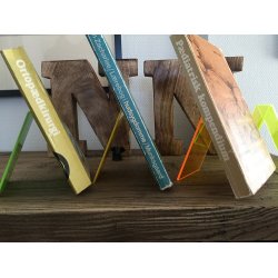 Bibshop skrhylde fluorescerende akryl