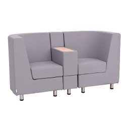 2-personer sofa med bord