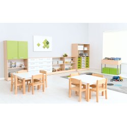 Opbevaringsst Grande  4,72 m, ahorn