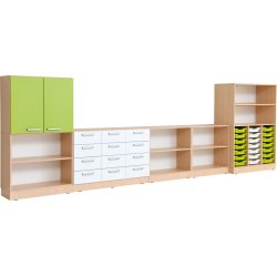 Opbevaringsst Grande  4,72 m, ahorn