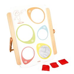 Kastespil med sandposer