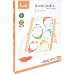 Kastespil med sandposer
