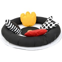 Mtte med fine kontrastpuder