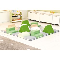 Skumst, kravleklodser  25 stk.