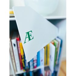 L-formet skilleplade, St med alfabetet