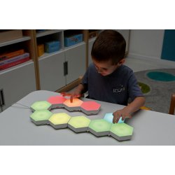 Sekskantede LED-lyspaneler