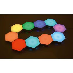 Sekskantede LED-lyspaneler