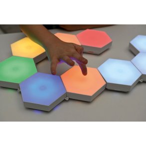 Sekskantede LED-lyspaneler