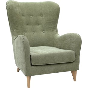 Gin reklapstol - klassisk lnestol med hj ryg