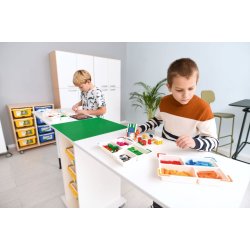 Klapbord med LEGO-plade 