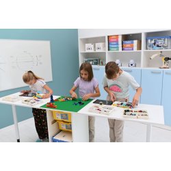 Klapbord med LEGO-plade 