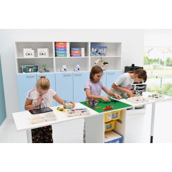 Klapbord med LEGO-plade 