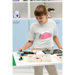 Klapbord med LEGO-plade 