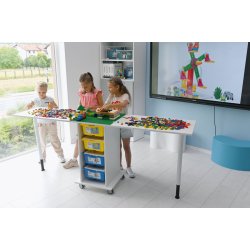 Klapbord med LEGO-plade 