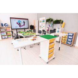 Klapbord med LEGO-plade 