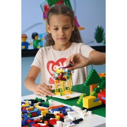 Klapbord med LEGO-plade 