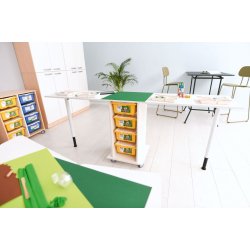 Klapbord med LEGO-plade 