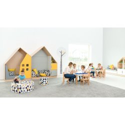 Legehus st med 2 stk. med smart tilbehr