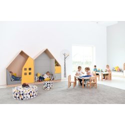 Legehus st med 2 stk. med smart tilbehr