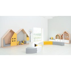 Legehus st med 2 stk. med smart tilbehr