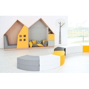 Legehus st med 2 stk. med smart tilbehr