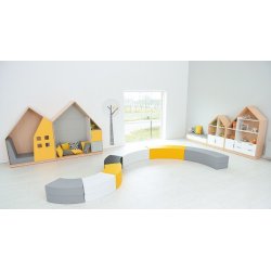 Legehus st med 2 stk. med smart tilbehr